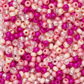 Rocailles - 9/0 - mix cerise