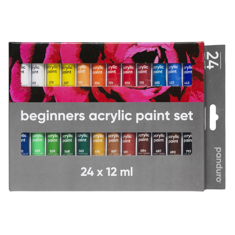 Panduro set acrylverf voor beginners