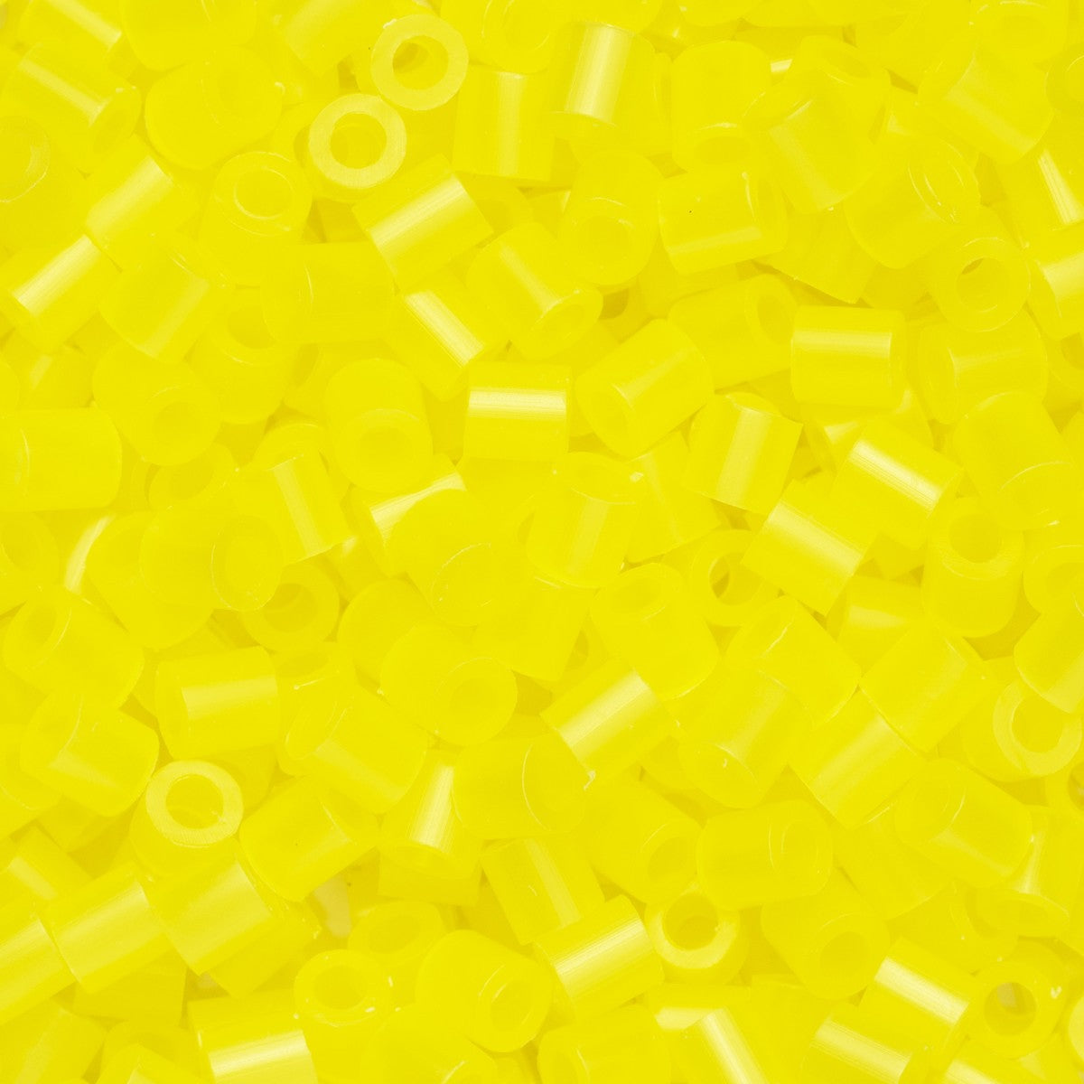 Panduro strijkkralen - 1000 stuks - 14 yellow transparent