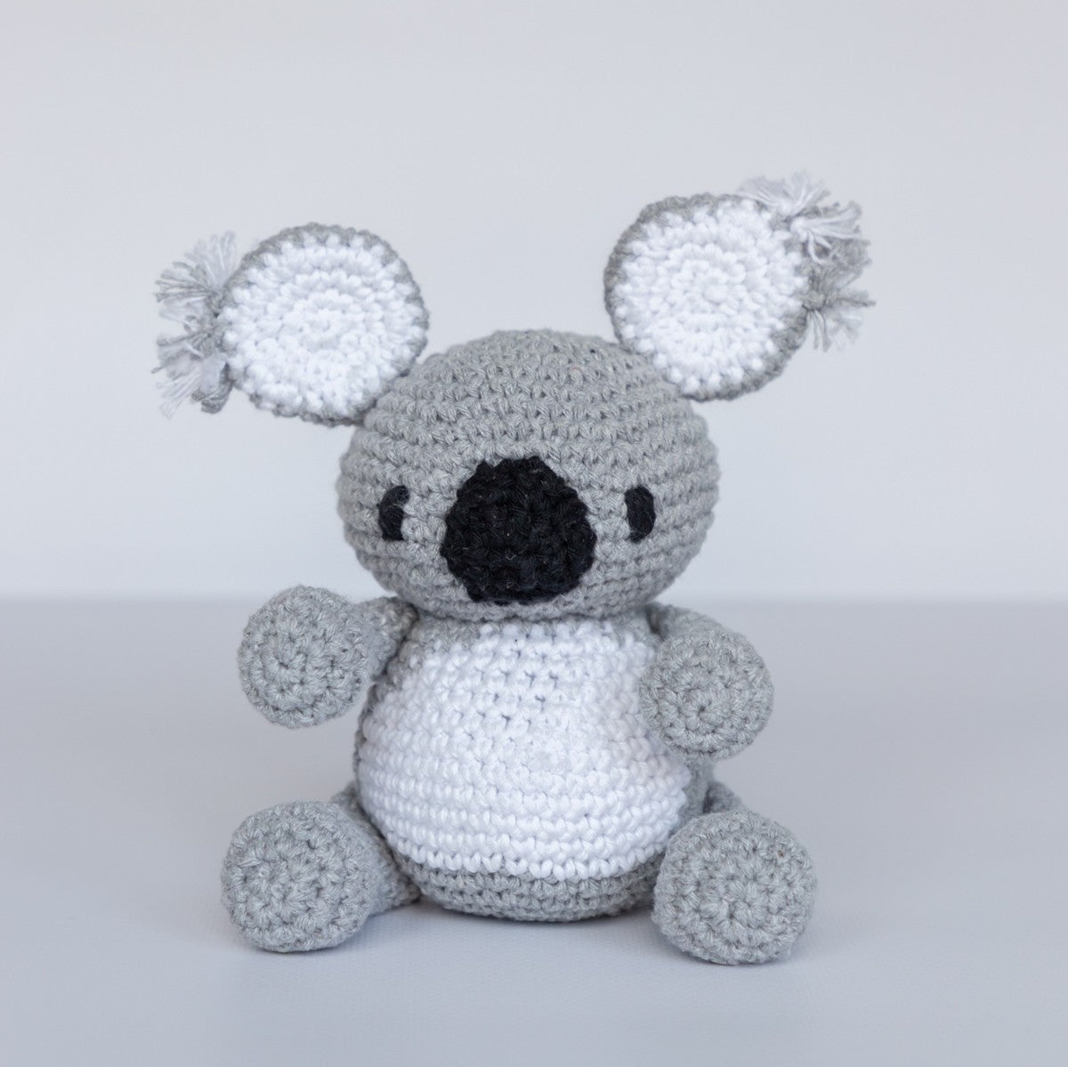 Hoooked DIY kit - Koala Sidney - gris