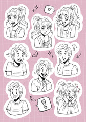 CreaChick stickerboek聽聽聽聽聽聽聽聽聽聽聽聽聽聽聽聽聽聽聽聽聽聽聽聽聽