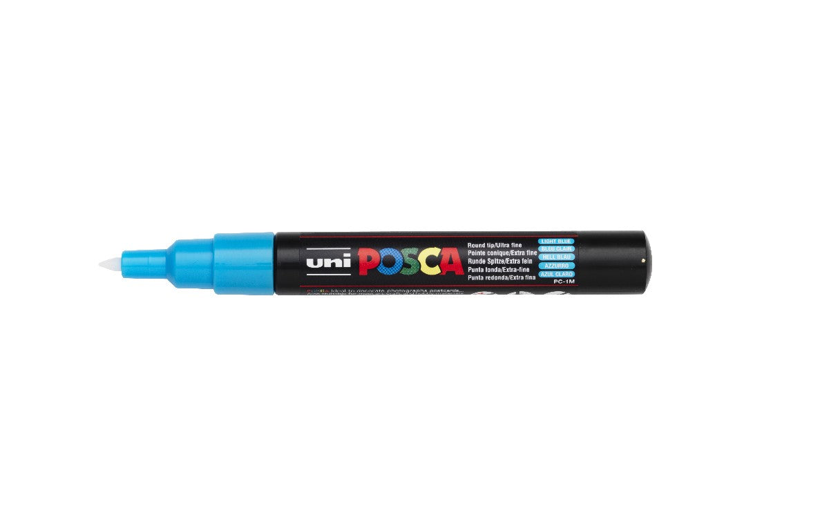 POSCA acrylmarker - extra fijn PC-1MC - 0,7-1 mm - lichtblauw