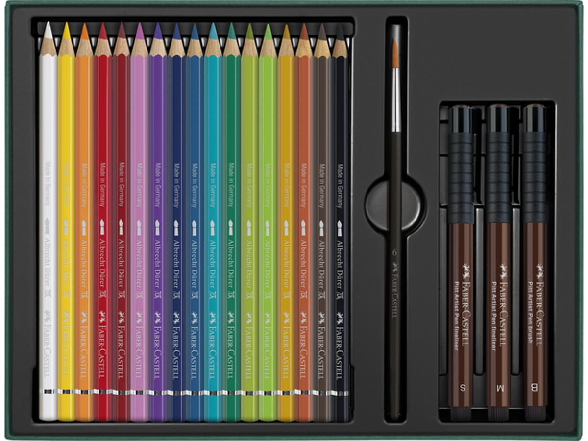 Faber-Castell Durer Aquarel & Pitt Artist - 21 delig