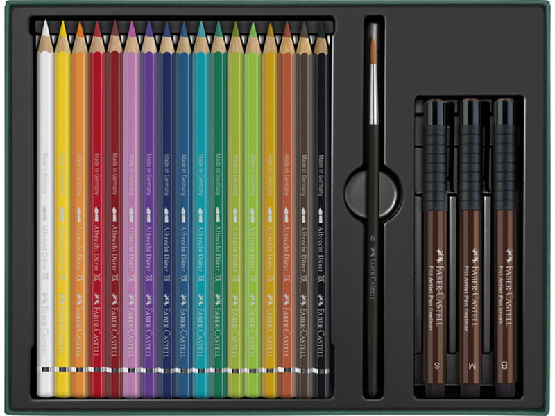 Faber-Castell Durer Aquarel & Pitt Artist - 21 delig