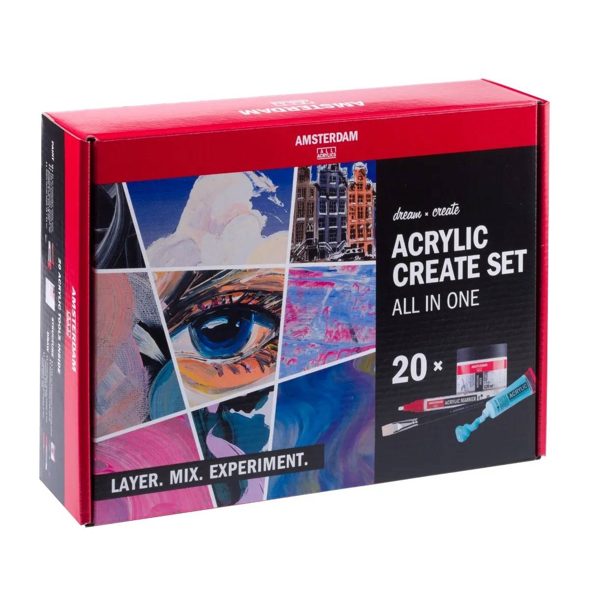 Amsterdam Acrylics Create set - 20-delig