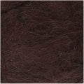 Viltwol - 50 gram - zwart
