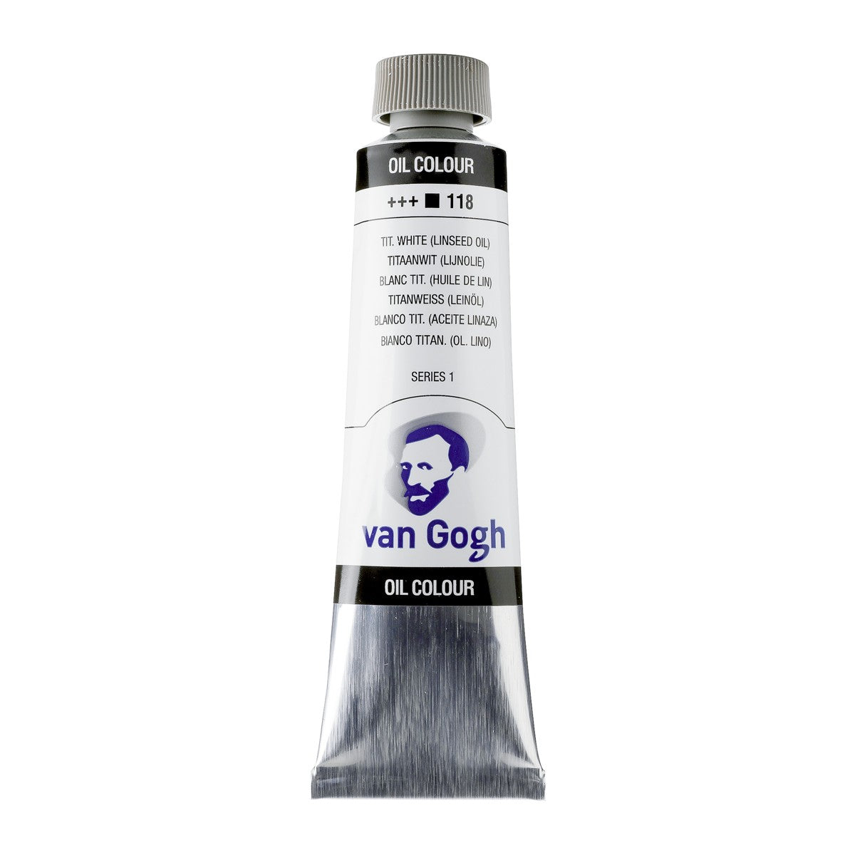 van Gogh olieverf - 40 ml - titaanwit (lijnolie) 118