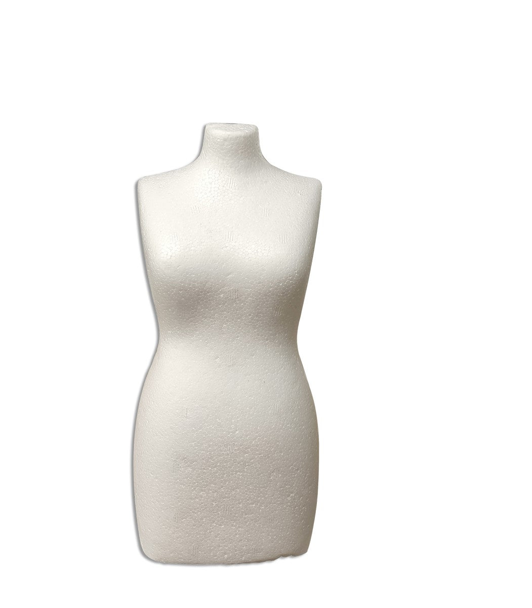 Piepschuim torso - 25 cm