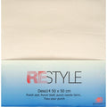 dess 14 punch stof - 50x50 cm ecru