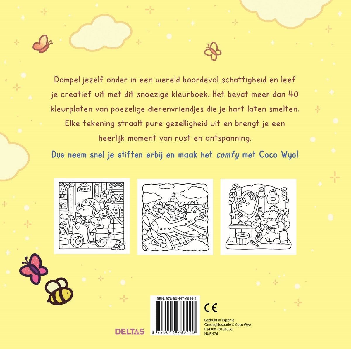 Kleurboek - Cozy Cuties Cute & Comfy Kleurboek