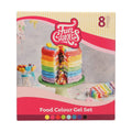 FunCakes FunColours food colour - gel - 8 stuks