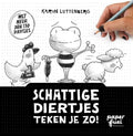 Boek - Paperfuel - Schattige diertjes teken je zo!
