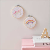 Borduurpakket mini - 10 cm - unicorn