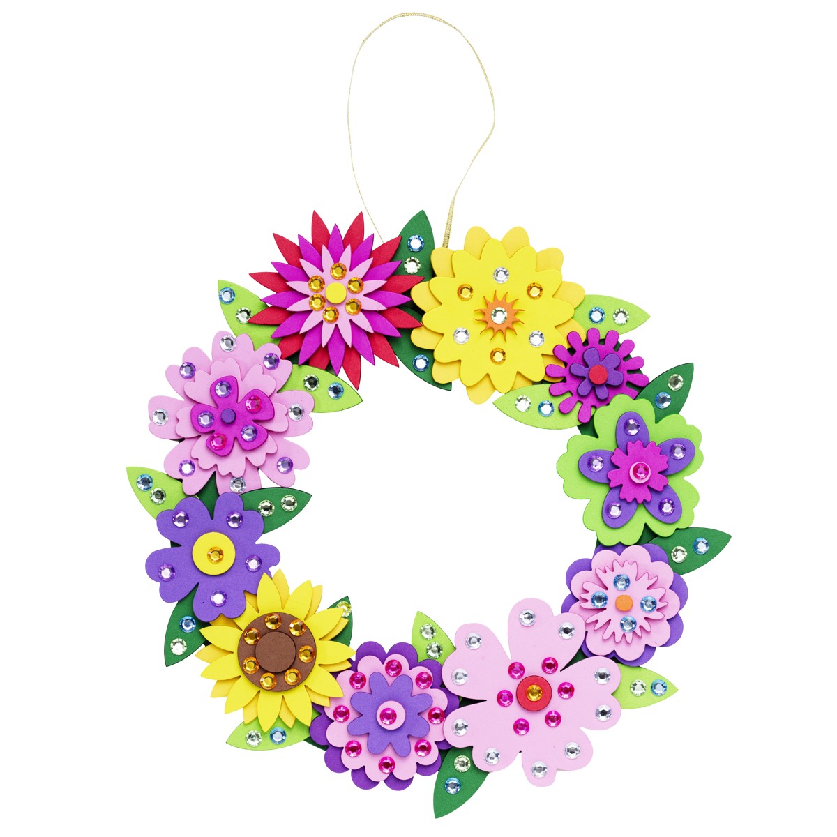 Panduro Junior DIY kit - Flower Wreath