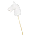 Hobby Horse - basis stokpaard - wit