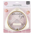 Vaessen Creative cirkelsnijder Ø15cm - incl. 3 reservemesjes