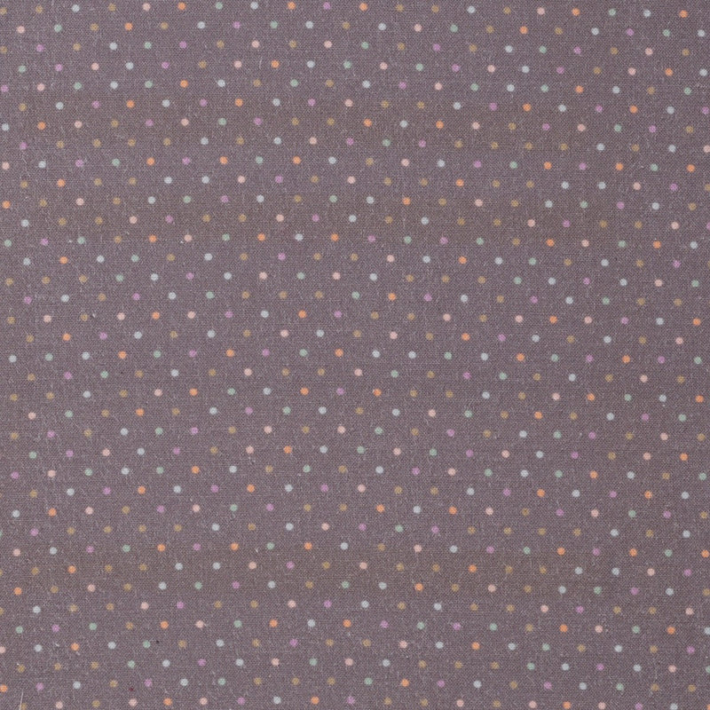 Stof 50x70 cm - grijs gestipt