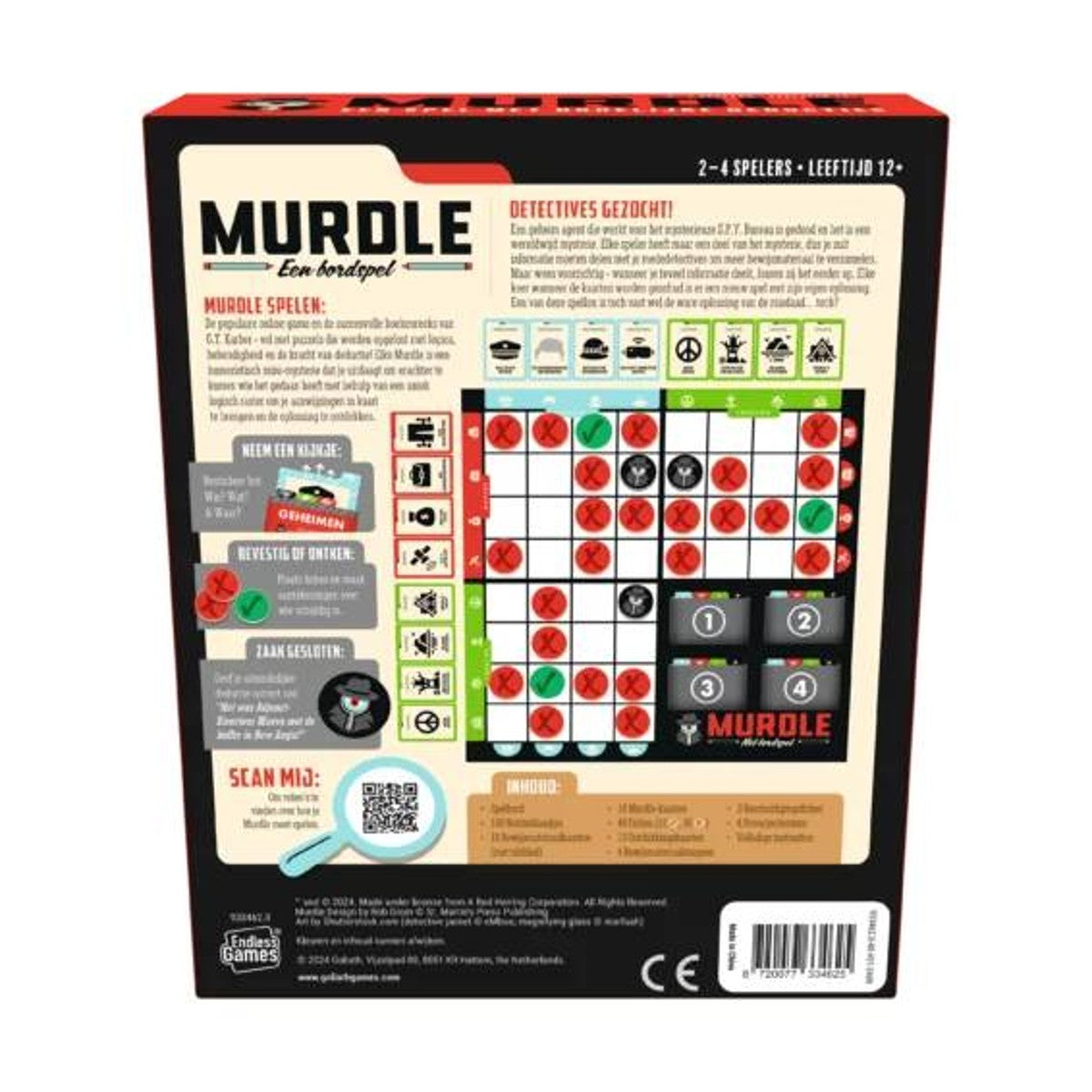 Spel - Murdle board game