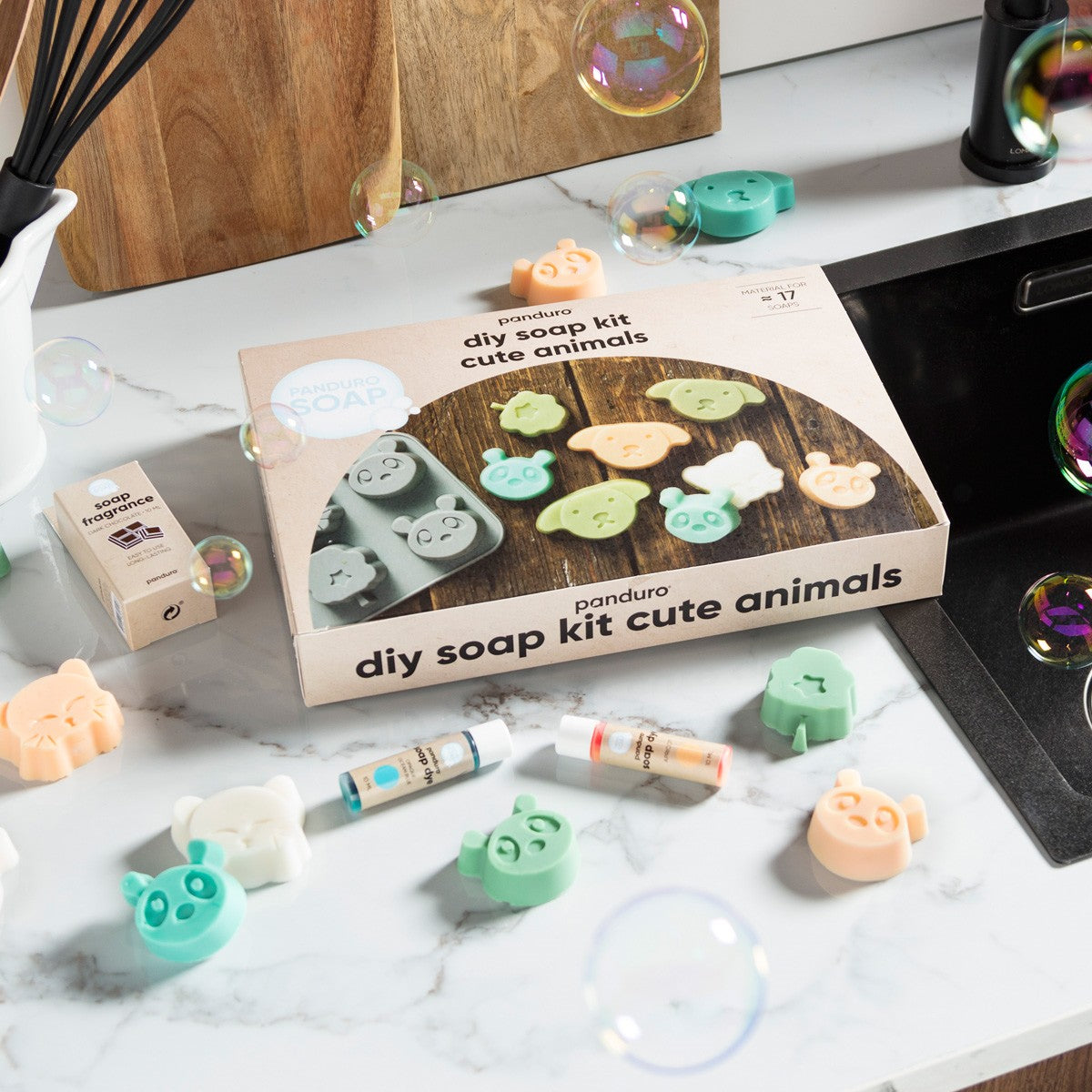 Panduro DIY kit - zeep - Cute Animals