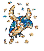 Eco Wood Art legpuzzel - schildpad
