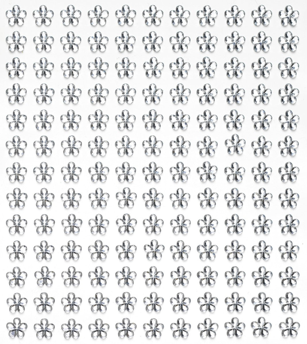 Strass stickers - bloemen - kristal