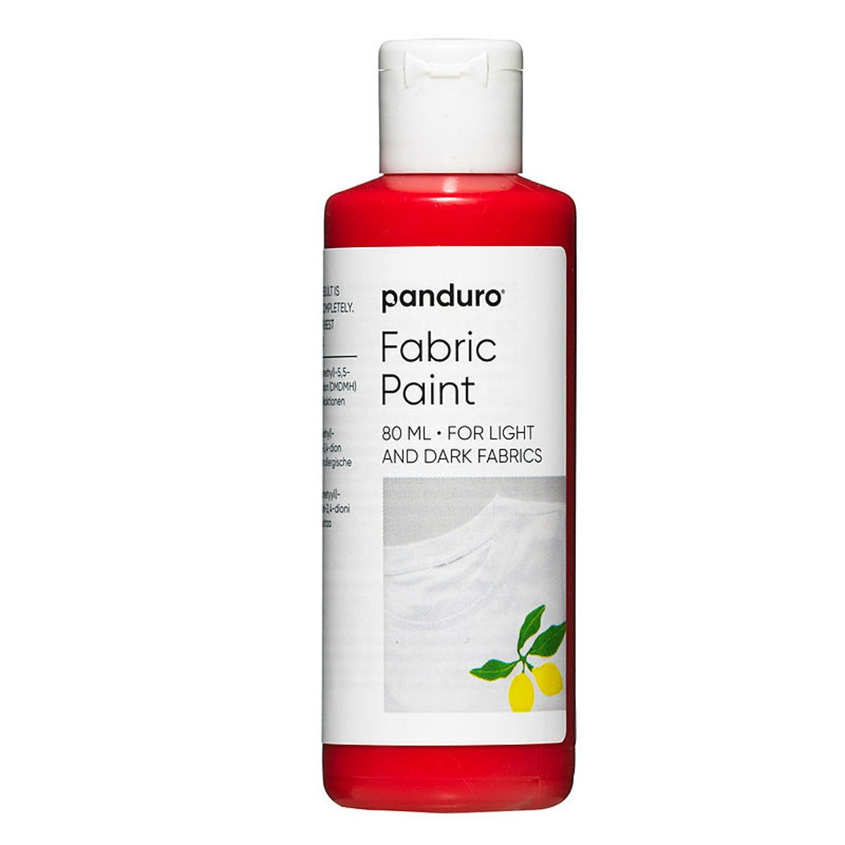Panduro Fabric Paint - 80 ml - rood