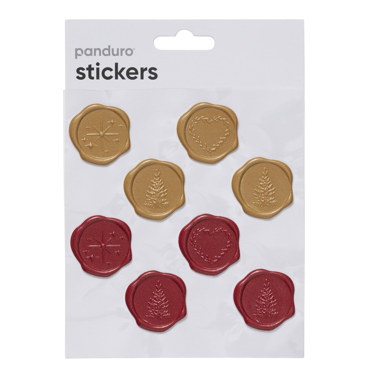 Stickers lakzegels - 16 stuks