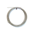Metaaldraad met coating - 0,38 mm - 30 meter - zilverkleurig