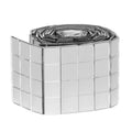 Spiegelmozaïek - 10x10 mm - zilverkleurig