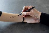 Tattoo stiften - 4 stuks - kalligrafie en brushpunten