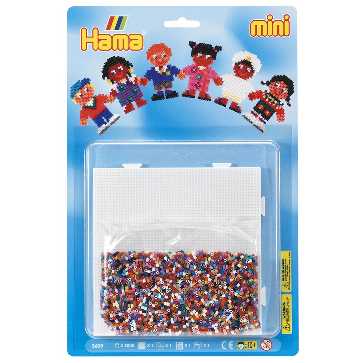 Hama Mini - strijkkralen set - 5000 stuks - wereldse kinderen