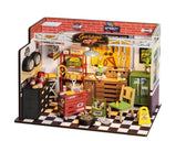 Robotime miniatuur DIY kit - Garage Workshop
