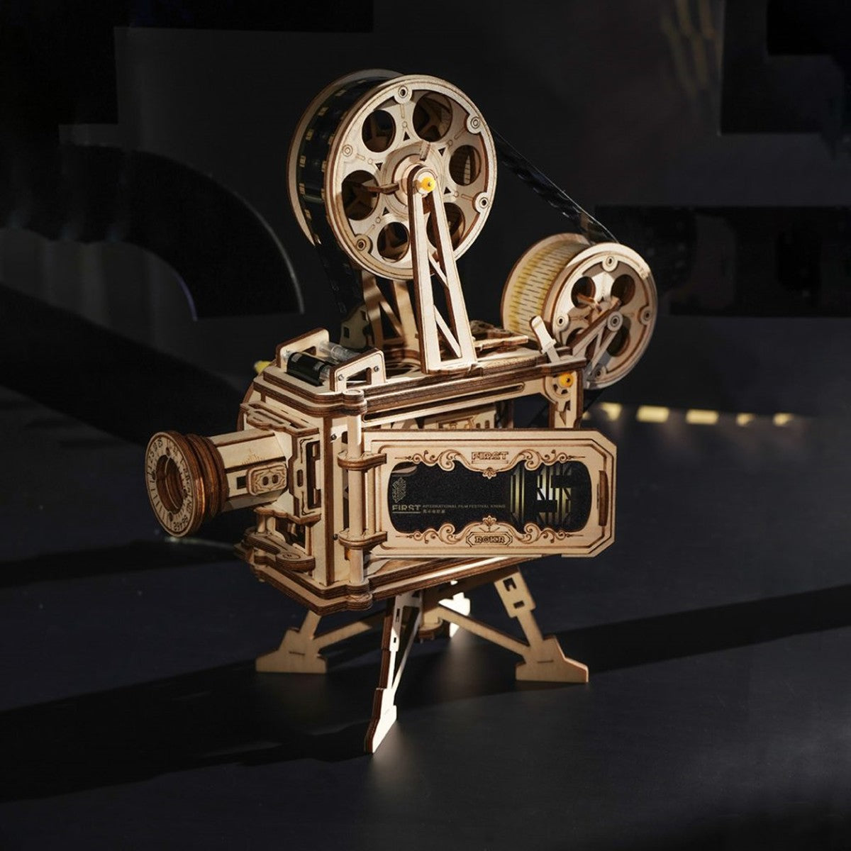 Robotime houten 3D puzzel - Vitascope Movieprojector   