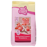 FunCakes mix - 450 g - enchanted cream aardbei