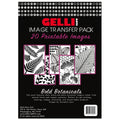 Gelli Arts - Image transfer pack - bold botanicals