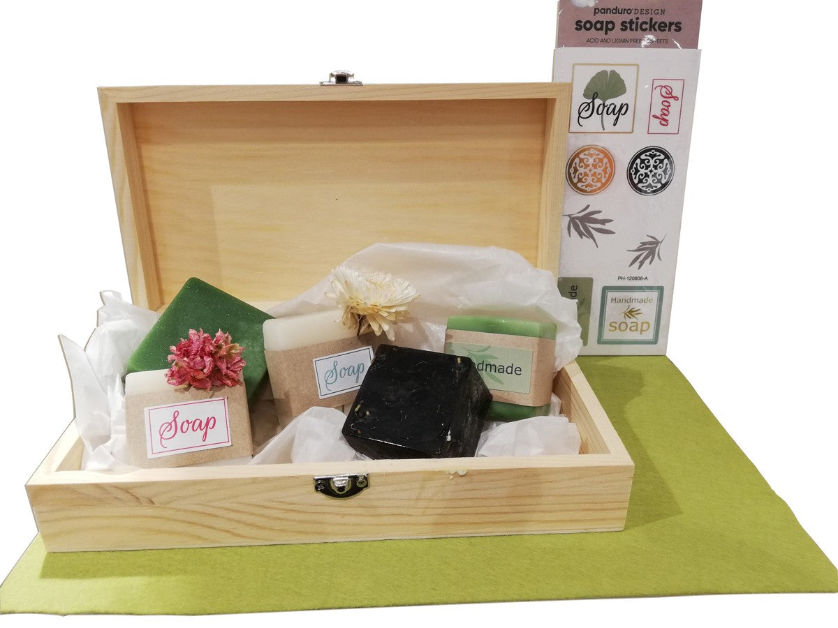Zeep blok - plantaardig - 500 g - semi-transparant