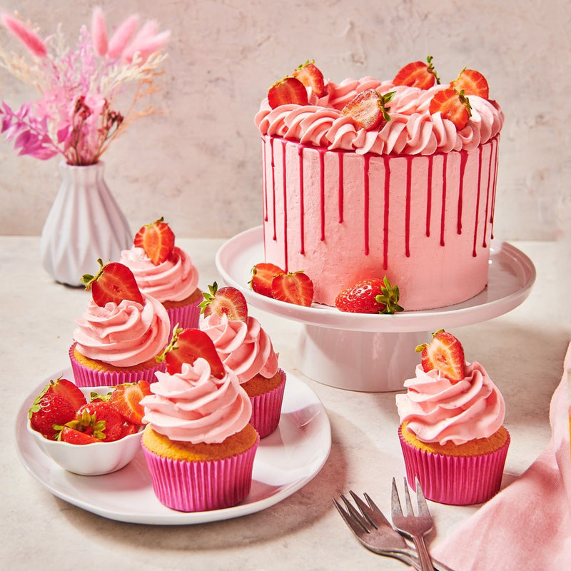 FunCakes mix - 450 g - enchanted cream aardbei