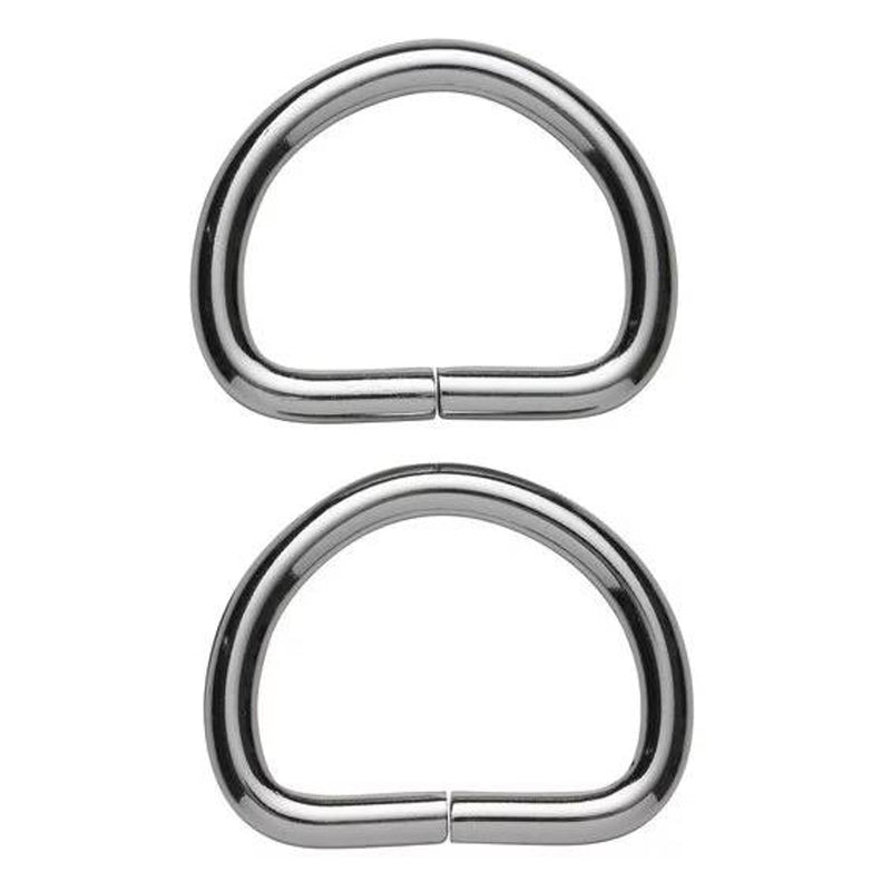 D-ring metaal - 30 mm - zilverkleurig