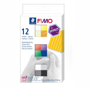 FIMO Soft Effect set - 12 kleuren - verschillende effecten