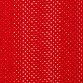 Stof katoen - 50x70 cm - rood gestipt