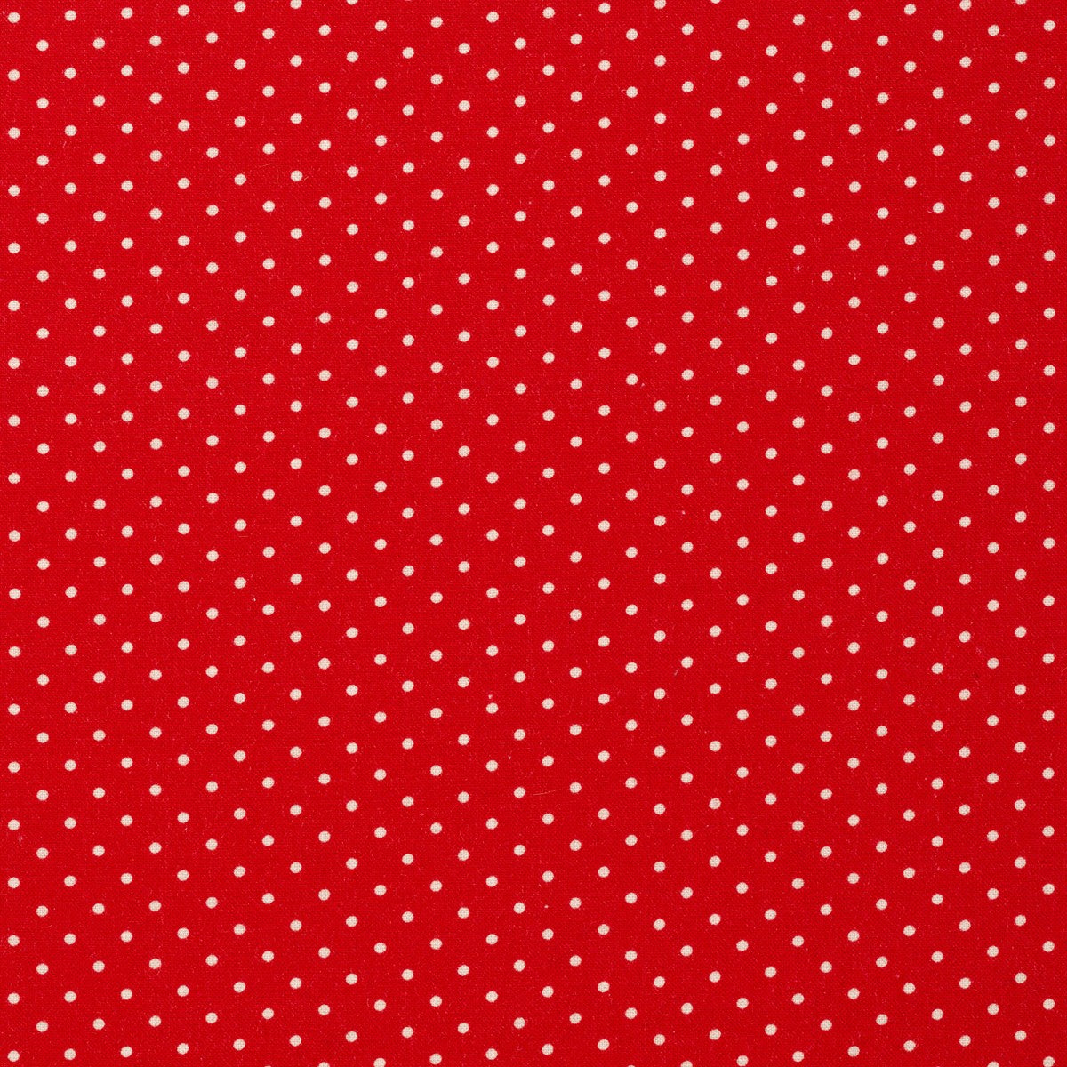 Stof katoen - 50x70 cm - rood gestipt