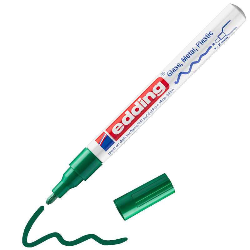 edding 751 lakmarker - glans - 1 tot 2 mm - groen