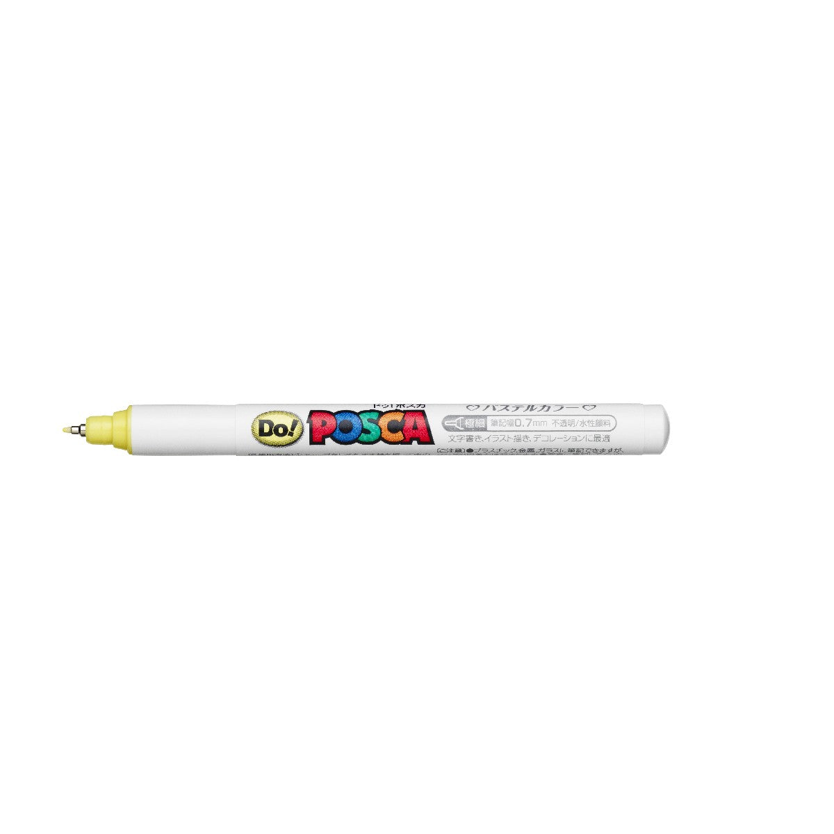 POSCA acrylmarker - ultrafijn PC-1MR - 0,7 mm - pastelgeel