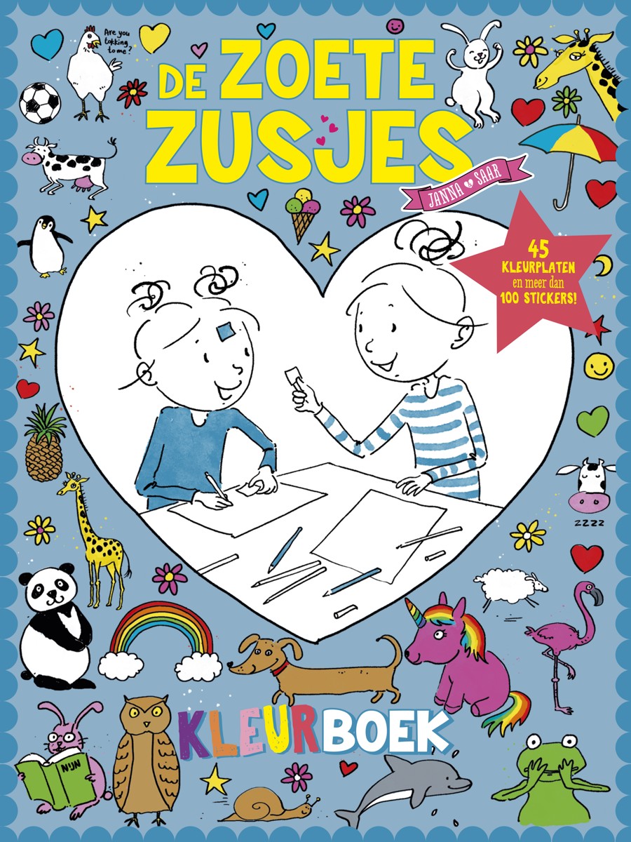 Kleurboek - Kleuren met de Zoete Zusjes