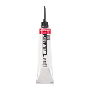 Amsterdam Relief Paint - 20 ml - wit 100