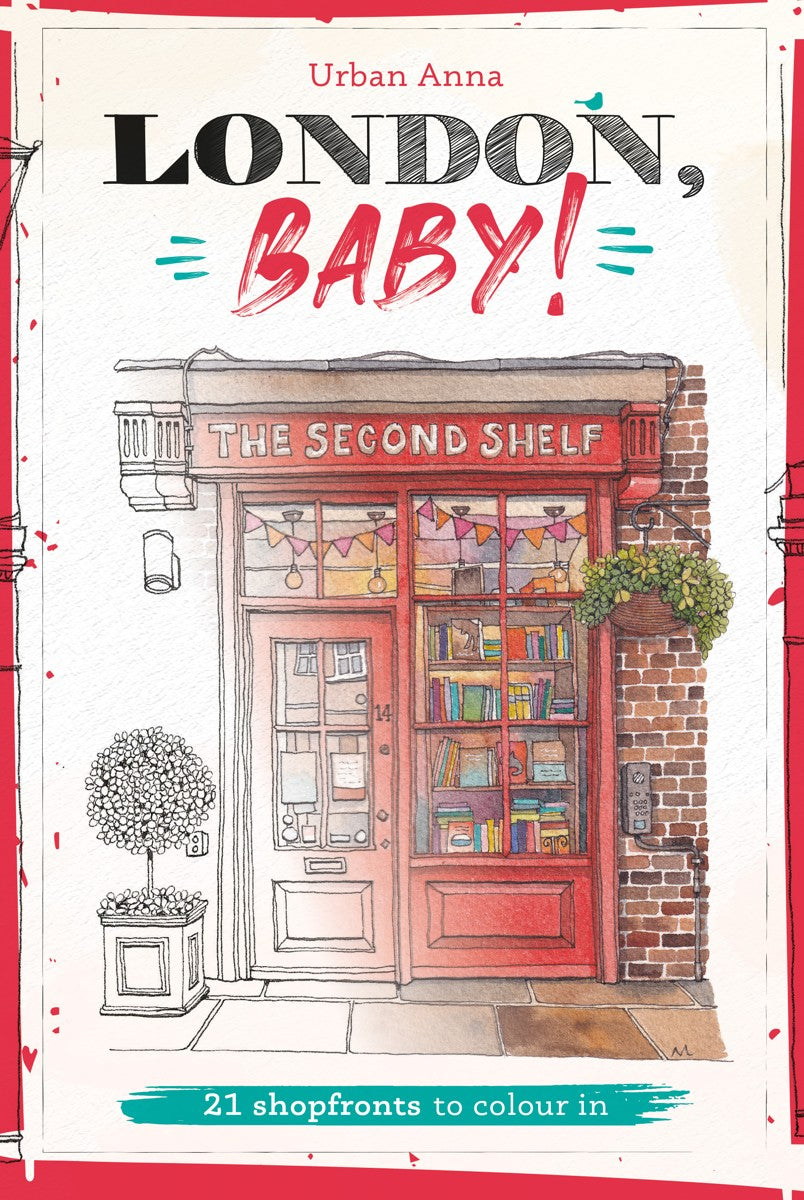 Kleurboek - Urban Anna - London, Baby!