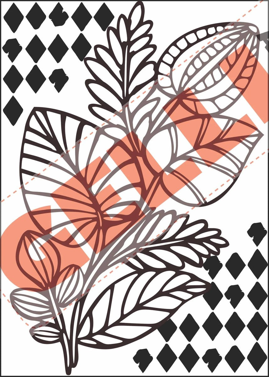 Gelli Arts - Image transfer pack - bold botanicals