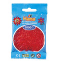 Hama Mini - strijkkralen - 2000 stuks - translucent red 13