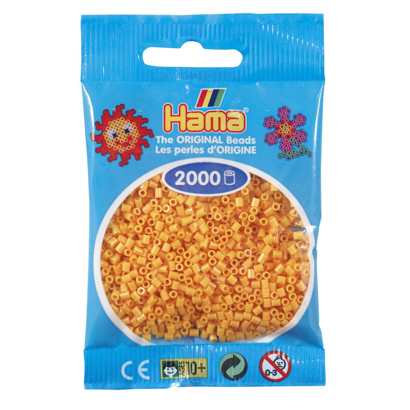 Hama Mini - strijkkralen - 2000 stuks - teddybear brown 60