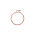 Borduurring kunststof - 10,1 cm - roze